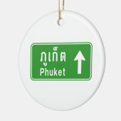 Phuket Ahead ⚠ Thai Highway Traffic ⚠ Keramikornament (Links)