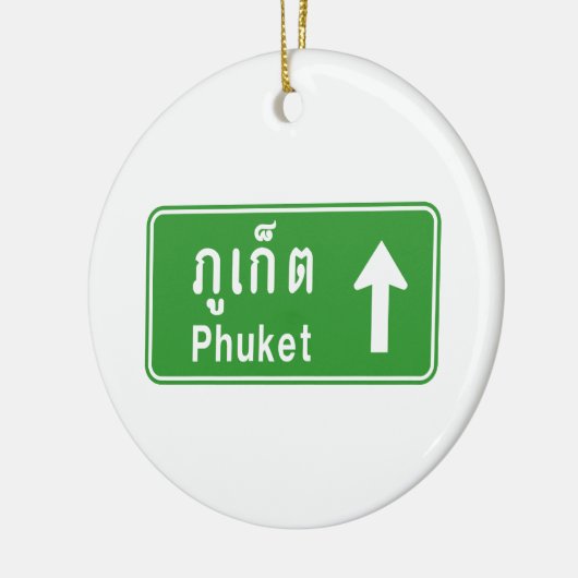 Phuket Ahead ⚠ Thai Highway Traffic ⚠ Keramikornament (Links)