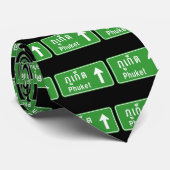 Phuket Ahead ⚠ Thai Highway Traffic ⚠ Krawatte (Gerollt)