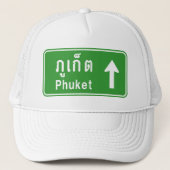 Phuket Ahead ⚠ Thai Highway Traffic ⚠ Truckerkappe (Vorderseite)