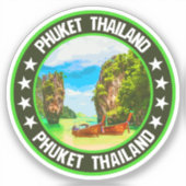 Phuket Aufkleber (Vorderseite)