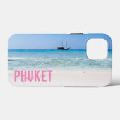 Phuket Beach Thailand Souvenir Case-Mate iPhone Hülle (Rückseite (Horizontal))