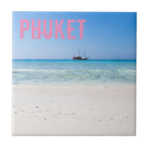 Phuket Beach Thailand Souvenir Fliese