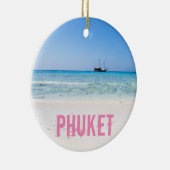 Phuket Beach Thailand Souvenir Keramik Ornament (Rechts)
