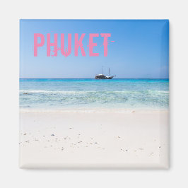 Phuket Beach Thailand Souvenir Magnet