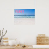 Phuket Beach Thailand Souvenir Poster (Küche)