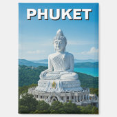 Phuket Big Buddha Thailand Magnet (Vorderseite)