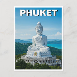 Phuket Big Buddha Thailand Postkarte