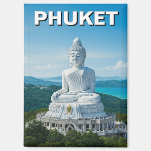 Phuket Großer Buddha Thailand Magnet