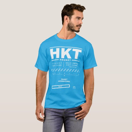 Phuket International Airport HKT T - Shirt (Vorne ganz)