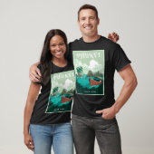 Phuket Longtail-Boot Thailand Insel Samui Souvenir T-Shirt (Unisex)
