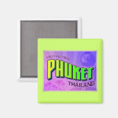 PHUKET MAGNET (Vorderseite/Rückseite)