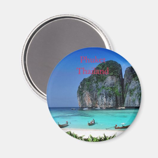 Phuket Magnet (Vorderseite/Rückseite)