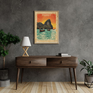 Phuket Paradise – Vintage Thailand Travel Poster