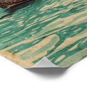 Phuket Paradise – Vintage Thailand Travel  Poster (Ecke)