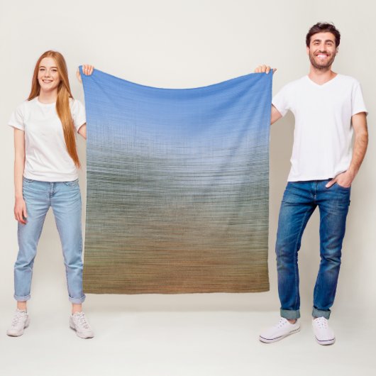 Phuket-Pier abstrakt in der Farbe, SVP-Bilder 2017 Fleecedecke (Beispiel)