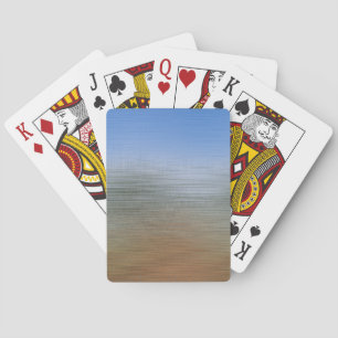 Phuket-Pier abstrakt in der Farbe, SVP-Bilder 2017 Spielkarten