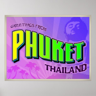 PHUKET-Plakat Poster