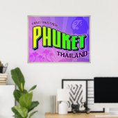 PHUKET-Plakat Poster (Heimbüro)