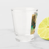Phuket-Shot-Glas - Tropische Erinnerung an das Par Schnapsglas (Links)