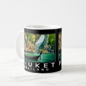 Phuket Thailand Kaffeetasse (Vorderseite Links)
