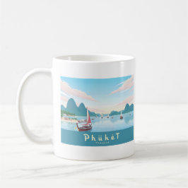 Phuket Thailand Pastel Travel Kaffeetasse