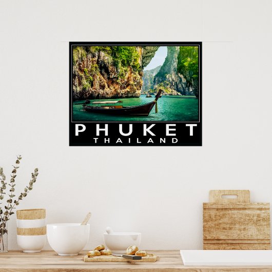 Phuket Thailand Poster (Küche)