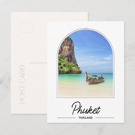 Phuket Thailand Postkarte (Vorne/Hinten)