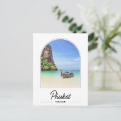 Phuket Thailand Postkarte (Stehend Vorderseite)