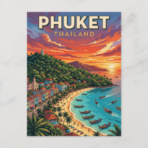 Phuket Thailand Postkarte