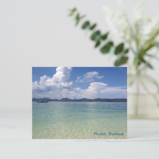 Phuket, Thailand Postkarte (Stehend Vorderseite)