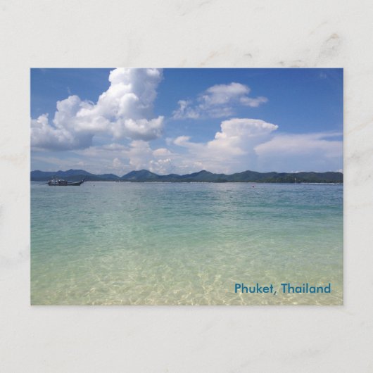 Phuket, Thailand Postkarte (Vorderseite)