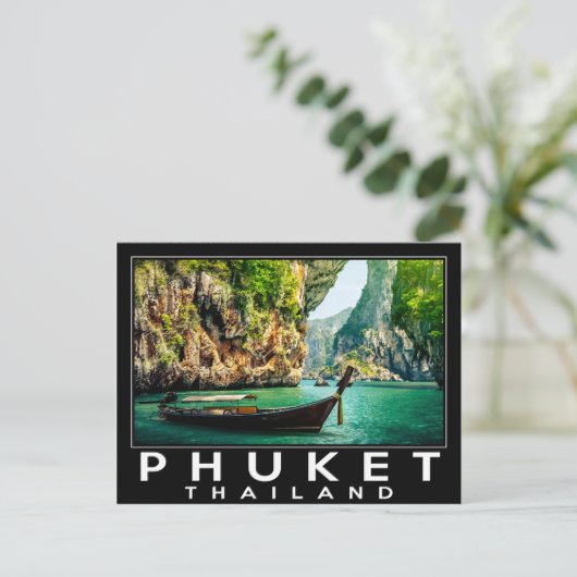 Phuket Thailand Postkarte (Stehend Vorderseite)
