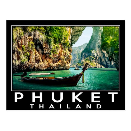 Phuket Thailand Postkarte | Zazzle.de