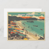 Phuket, Thailand Postkarte (Vorne/Hinten)