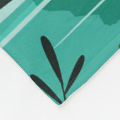 Phuket Thailand Retro Fleecedecke (Ecke)