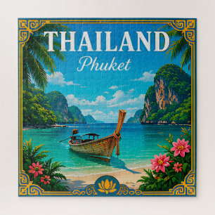 🌴 Phuket Thailand Strand Erinnerung Von Inselreis Puzzle
