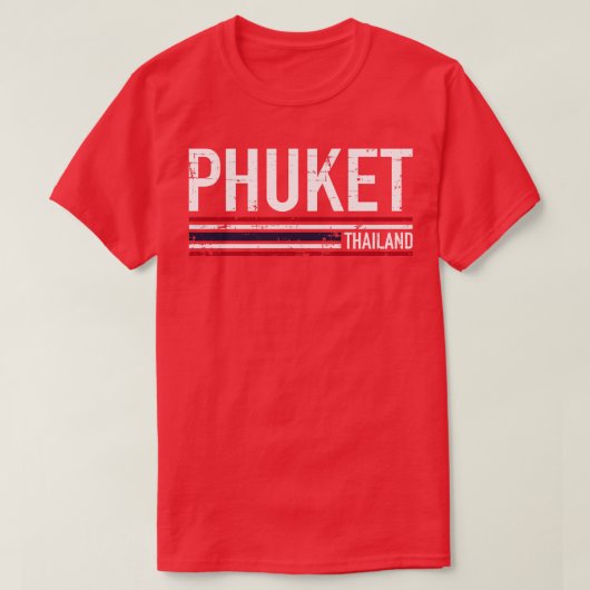 Phuket Thailand T-Shirt (Design vorne)