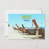 Phuket Thailand Tropical Beach Vintag (Vorderseite)