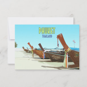 Phuket Thailand Tropischer Strand Vintage