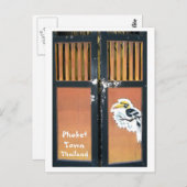 Phuket Town, Thailand Postkarte (Vorne/Hinten)