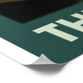 Phuket Vintage Travel Poster. Poster (Ecke)