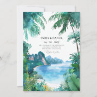 Phuket Wedding Thailand Einladung