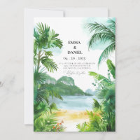 Phuket Wedding Thailand Einladung