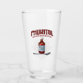 Phukitol - lustige Frustrationsmedizin Glas (Vorderseite)