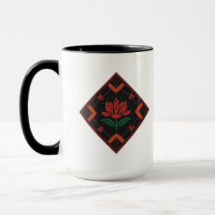 Phulkari-Blumen-Tasse Tasse