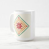 Phulkari Stern Tasse (Vorderseite Links)