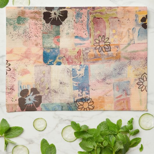 Phunky Phlowers Küchentücher (Gefaltet)