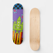 "Phunky Ryde " Skateboard (Vorderseite)