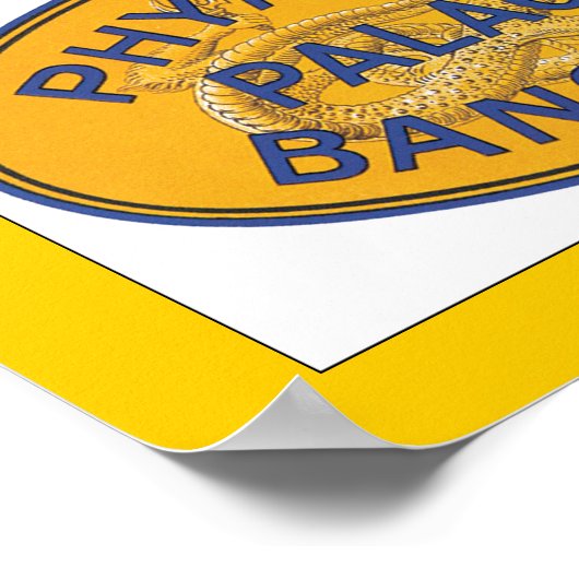 Phya Thai Palace Bangkok (Grenze) Poster (Ecke)